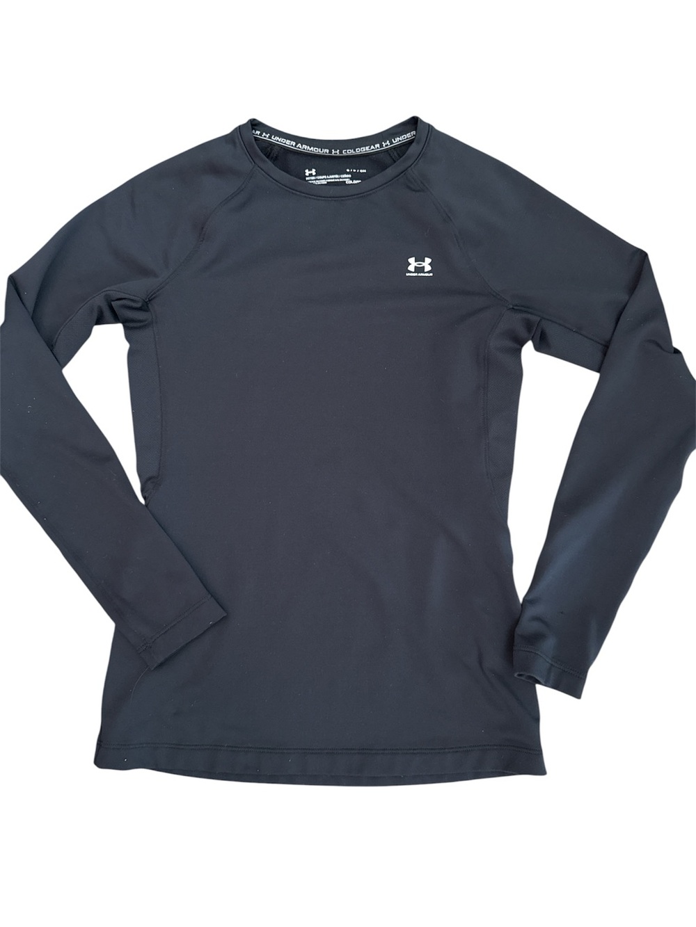 Under Armour Black Coldgear Performance Shirt Adult Size S